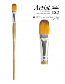 KCK PREMIUM FLAT LONG HANDLE BRUSH - BR 121FR #22